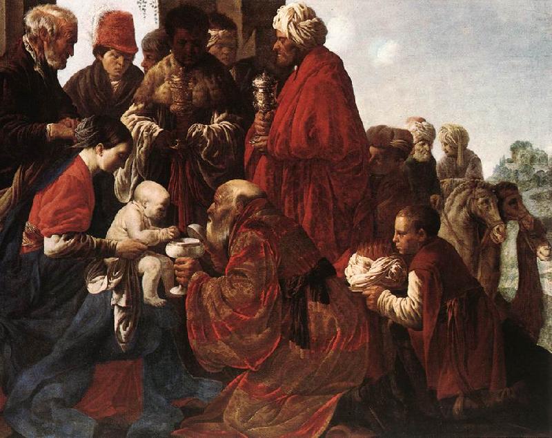 TERBRUGGHEN, Hendrick The Adoration of the Magi sdtg